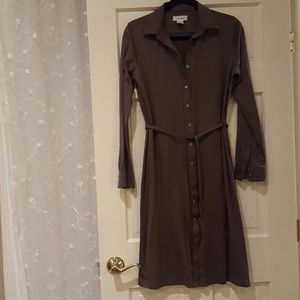 Calvin Klein hunter green Dress